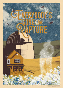Création affiche jeux video everybody's gone the rapture
